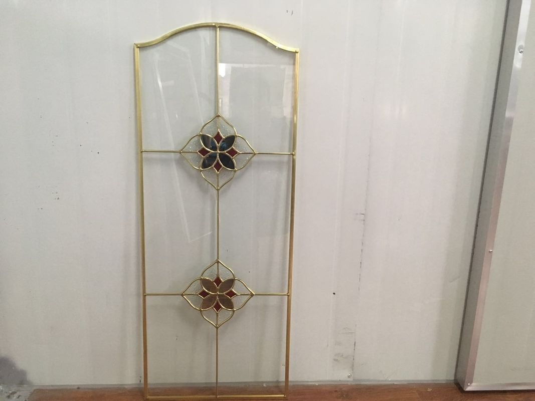 Panneaux en verre décoratifs durcis pour des Cabinets, verre givré artistique de Cabinet