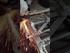 Portes en fer et en verre creux double verre isolant