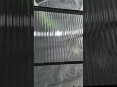 Panneaux de verre isolés à faible E remplis d'air 100V 100H ACID GRAY