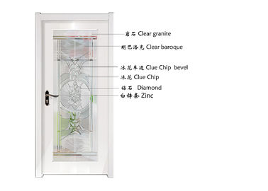 Panneaux en verre translucides de flotteur coloré, verre décoratif de porte 3-8 millimètres d'épaisseur