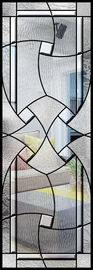 le verre biseauté contemporain magnifique de cadre de tableau de bord a gâché le verre trempé plat de courbe technique